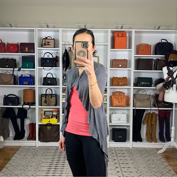 EXPRESS Ruffles Cardigan - Picture 2 of 6